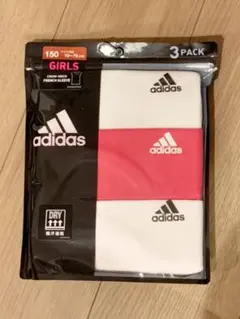 【新品♡】150 adidas アディダス　フレンチスリーブTシャツ　3枚セット
