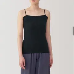 無印良品　婦人　さらっと綿汗取りパッド付きキャミソールのサムネイル