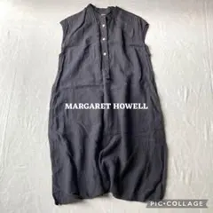 マーガレットハウエル MHL SANDED COTTON LINEN ワンピース - メルカリ