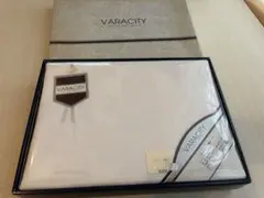 【訳あり】VARACITY ジャガード織シーツ 150×250cm 綿100%