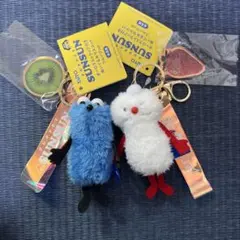 PUPPET SUNSUN ぬいぐるみマスコット フルーツver. 2種セット