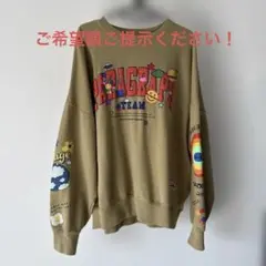 Paragraph オーバーサイズ トレーナー カーキのサムネイル