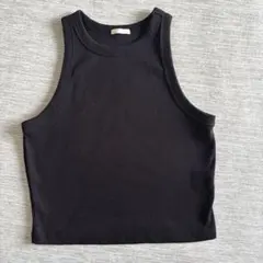 GU ブラック タンクトップ M レディース　美品