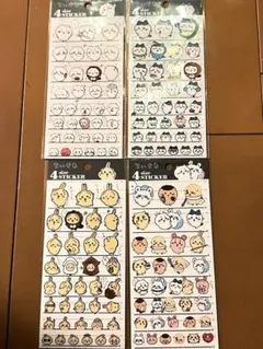 ちいかわ　4size sticker 4サイズステッカー ハチワレ　うさぎ