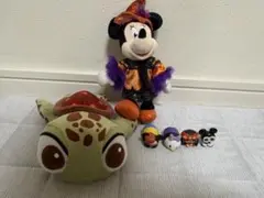 ディズニー ぬいぐるみ マスコット セット スクワート、ミニーマウス他