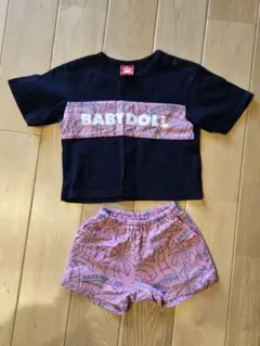 BABYDOLL Tシャツ・ショートパンツセット 80のサムネイル