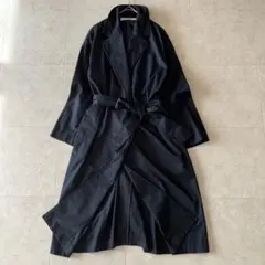 JOURNAL STANDARD コットンロングステンカラーコート ネイビー F