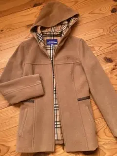 バーバリーブルーレーベル　ウールコート　正規品　38