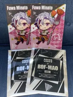 にじさんじ 不破湊 ココス オリジナル クリアファイル