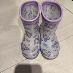 ユニコーン柄 レインブーツ 14.0cm