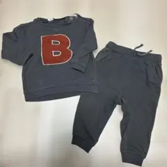 H&M ベビー セットアップ 80cm トレーナー パンツ