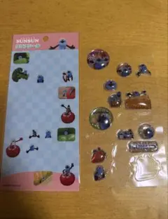 パペットスンスン　シール　おすそ分け