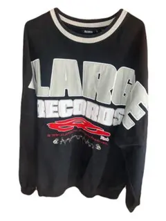 XLARGE ブラック スウェット トレーナー