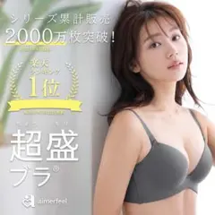 エメフィール　超盛ブラ(R) 単品　ヌードベージュ　E65