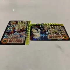 ドラゴンボールZ 激レア両面キラ No253超戦士たち＆No294超戦士たち