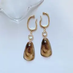 ❤️再販セット❤️ ゴールド イヤーカフ　　　　 大ぶり　秋冬デザイン　両耳用