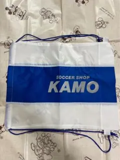 【新品未使用】 KAMO サッカー用品バッグ 青/白