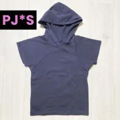 【新品】PJ*S フード付き半袖トップス M(S)相当のサムネイル