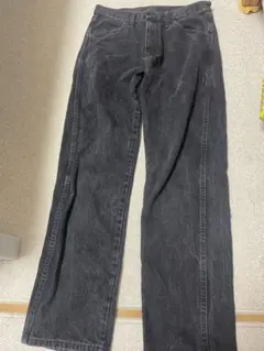 US古着 RUSTLER ラスラー ブラックデニム ジーンズ 32×30