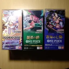 ワンピース【新品未開封テープ、ローダー付き】エッグヘッド　師弟の絆　蒼海の七傑