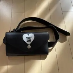 ZIDDY ウエストポーチ　ブラック　美品