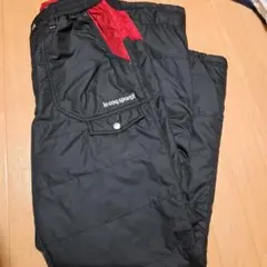 le coq sportif GOLF　メンズ防寒中綿バンツ 黒Lサイズ