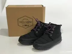 HG8637 TOKYO CAMPGO キルティング ブーツ LL ブラック