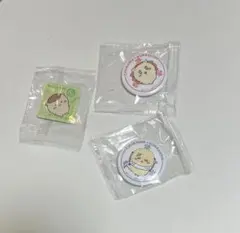 【未開封】ちいかわ くら寿司 コラボ 缶バッジ＆アクリルマグネット 3点セット