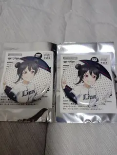 バラ売り可能 ラブライブ！ 埼玉西武ライオンズ 矢澤にこ 缶バッジ 2個セット