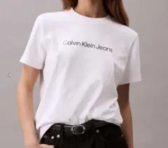 Calvin Klein Jeans ロゴプリントTシャツ Mサイズ