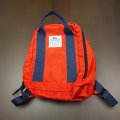 BIG HEARTED キッズ リュック レッド×ネイビー