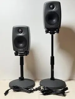 人気レアモデルGENELEC8020Aペアスタジオモニター/スタンド電源ケーブル 人気レアモデルGENELEC8020Aペアスタジオモニター/スタンド電源
