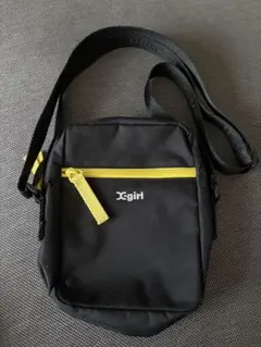 Xgirl ショルダーバッグ ブラック/イエロー