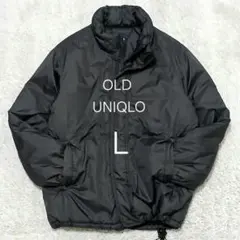 紺タグ OLD UNIQLO ユニクロ 中綿 ナイロンジャケット
