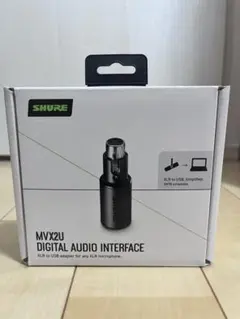 新品未開封】SHURE MVX2U デジタルオーディオインターフェイス - メルカリ