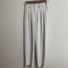 【本日22時迄】ユニクロ UNIQLOドレープリラックステーパードアンクルパンツ