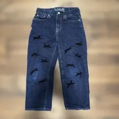 130cm⭐︎gotohollywood⭐︎リボンデニムパンツ