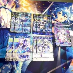 WIXOSS（ウィクロス）DIVAシリーズの青シグニ・パラレルカード10枚セット