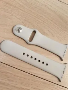 Apple Watch シリコンバンド ライトグレー
