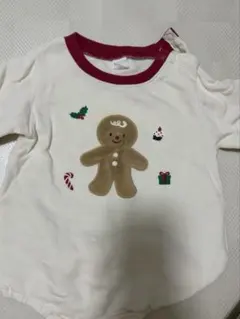 Cottoli ジンジャーマン ロンパース 80cm
