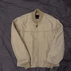 JCPenney MA-1 TALONジップ 38 短丈 ベージュ キルティング