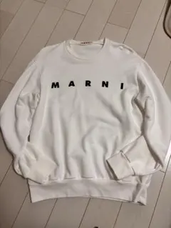 MARNI ロゴ入りスウェット ホワイトのサムネイル