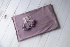 えりーさん様専用　ニューボーンフォトパープル、ベージュ、ライトグレー セット