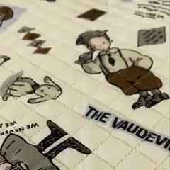 激レア　ザボードビルデュオ　サンリオ　キルト　キルティング　生地　昭和レトロ 昭和レトロ 長期保存 サンリオ【ザ ボードビル デュオ】エディ