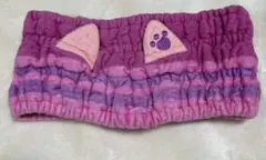 チェシャ猫デザイン ヘアバンド ピンク系