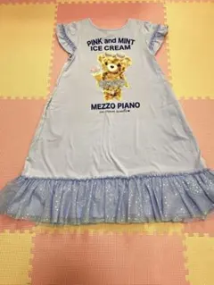 （最終お値下げ）チュールフリルクマさんワンピース