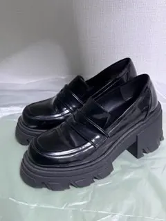 MURUA 厚底ローファー ブラックのサムネイル