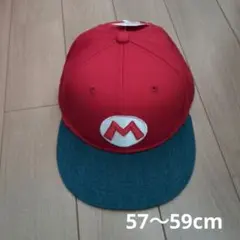 新品　USJ　スーパーマリオ　キャップ　57〜59cm