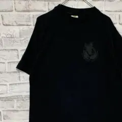 USA製90sヴィンテージTシャツ！シングルステッチ　ブラック半袖古着L 21