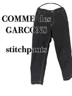 COMME des GARÇONS AD2013 ステッチパンツ ブラック Mのサムネイル